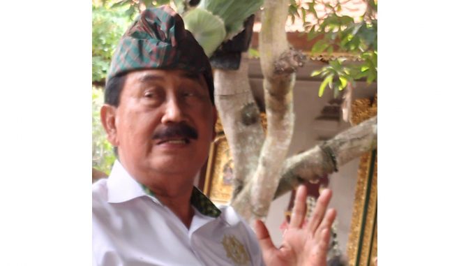 Tokoh Puri Mengwi yang sempat menjadi Anggota DPD RI Dapil Bali AA Gde Agung - IST
