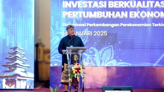 Bank Indonesia Kepala Perwakilan Bank Indonesia Provinsi Bali, Erwin Soeriadimadja - IST