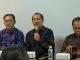 WR 3 Yudy Agusta, Ph.D., Rektor Dr. Dadang Hermawan, Ketua Yayasan Widya Dharma Shanti Denpasar Drs. Ida Bagus Dharmadiaksa, M.Si., Ak., C.A., - IST