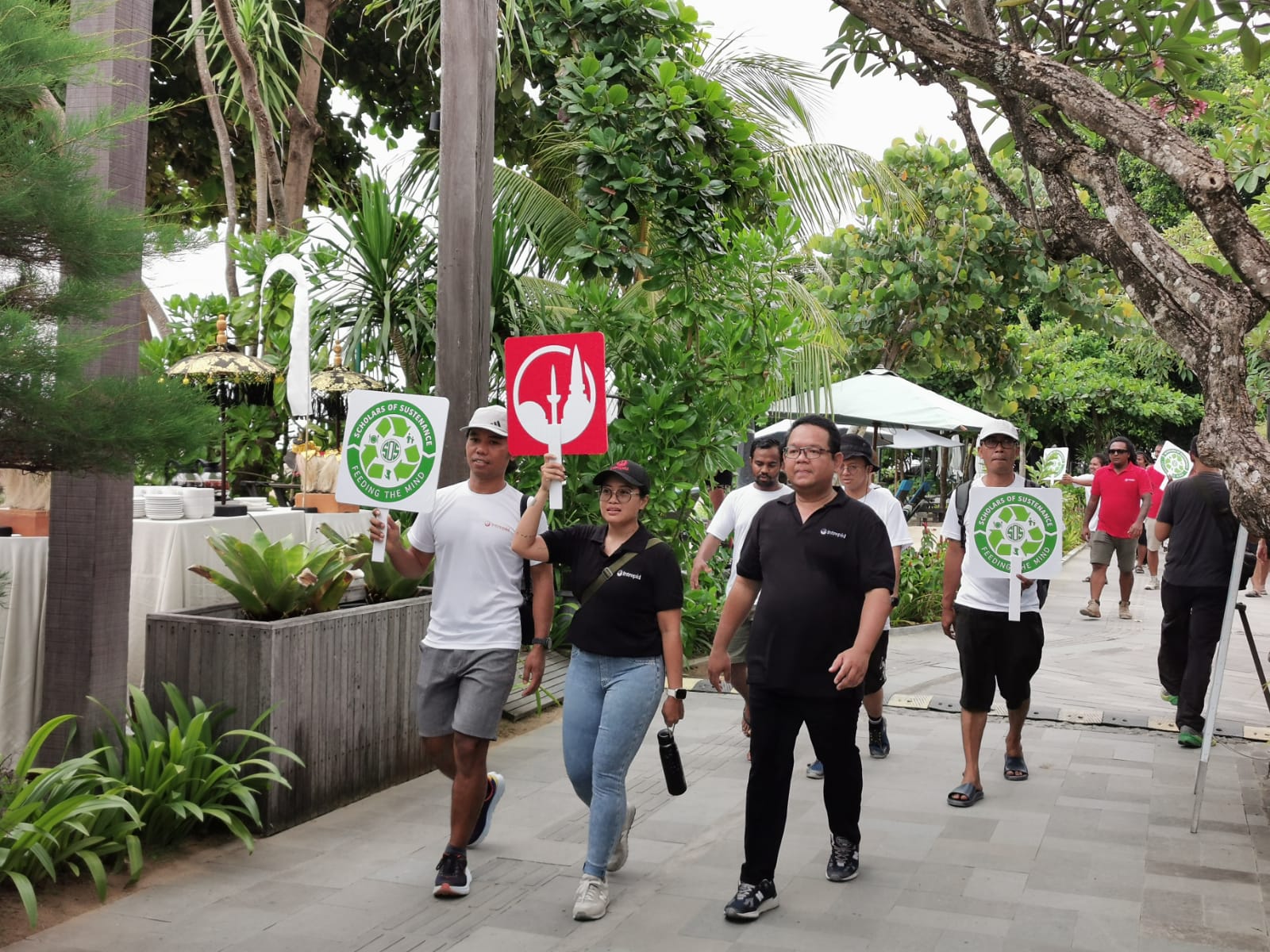 Aksi sosial mengatasi kekurangan pangan di Bali pada Jumat (14/3/2025) - IST
