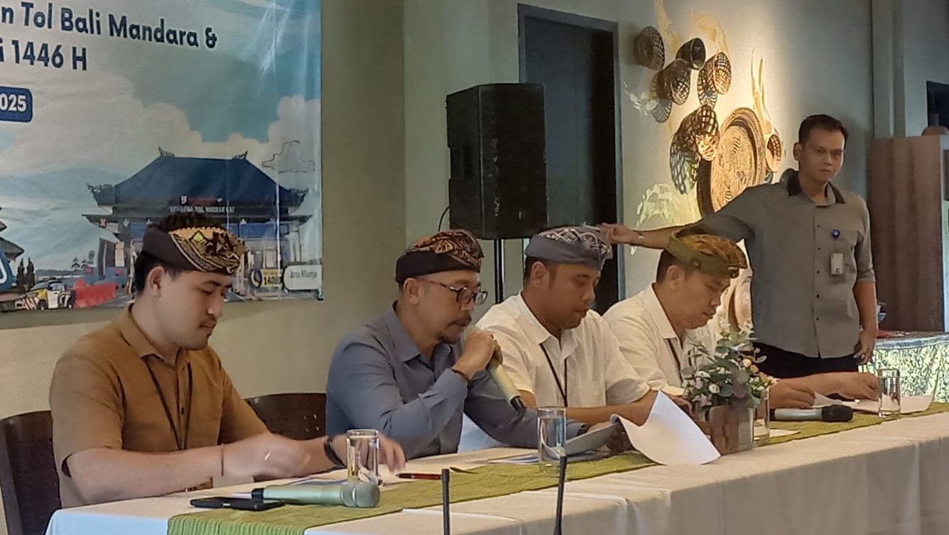 Jumpa pers penutupan jalan tol saat Nyepi 2025 - IST