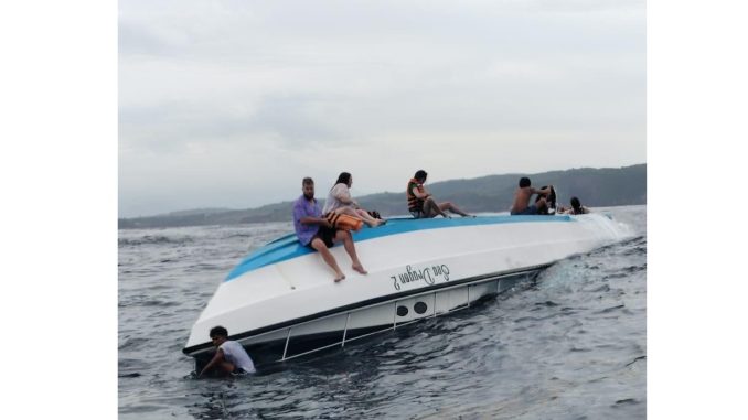 boat Kecelakaan kapal boat di Nusa Penida, Bali - IST