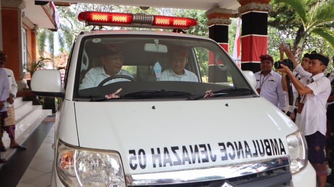 Peluncuran ambulnas jenazah gratis untuk memperingati Hari Ulang Tahun (HUT) ke-421 Kota Singaraja - IST