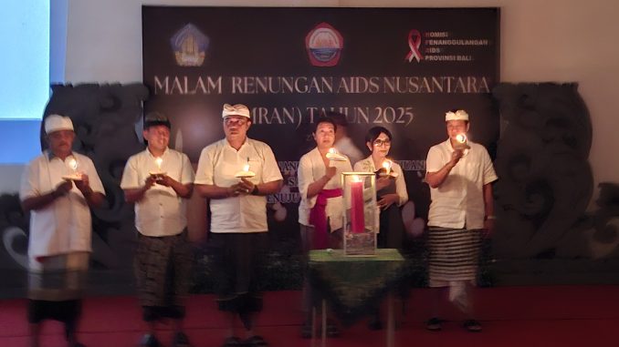 menggelar Puncak Malam Renungan AIDS Nusantara (MRAN) 2025, Selasa (27/5), bertempat di Ballroom SMAN 2 Kuta Utara