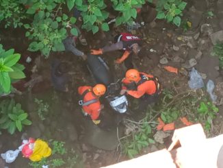 Evakuasi korban tews yang jatuh ke jurang di Ungasan, Pecatu, Bali - IST