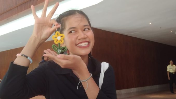 Gischa supporter yang bikin anting khusus bagi punggawa Timnas PSSI - IST