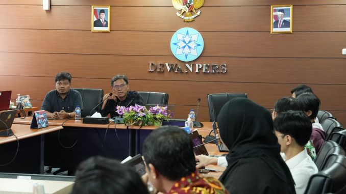 Pertemuan Koalisi Cek Fakta dengan Dewan Pers - Dok.AMSI