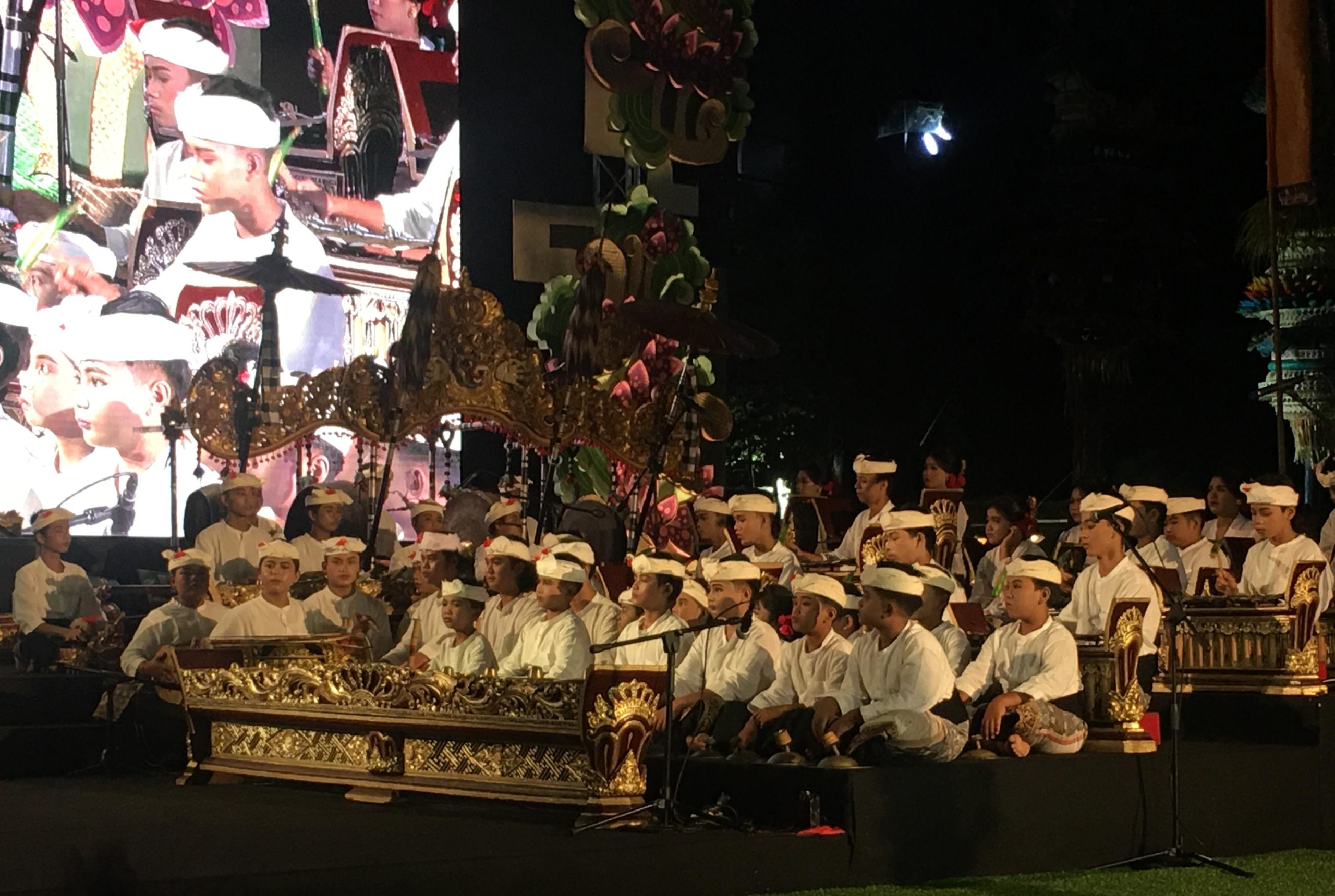 Saba Festival 2025 berlangsung meriah, pada hari kedua Sabtu (28/6/2025). Dua  sekaa gong anak-anak dari Desa Adat Bonbiu dan Desa Adat Banda - IST