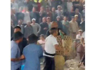 Tajen maut di Kintamani, Bangli - Screeenshot video