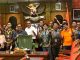 Bupati Tabanan Komang Gede Sanjaya bersama mahasiswa KKN UGM dan Pengda Kagama Bali - IST