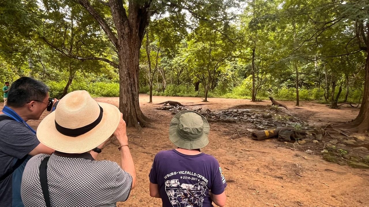 Kelelahan perjalanan terobati oleh kegembiraan bertemu dengan habitat Komodo - ERV