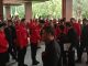 Megawati saat tiba di The Meru, Sanur - IST