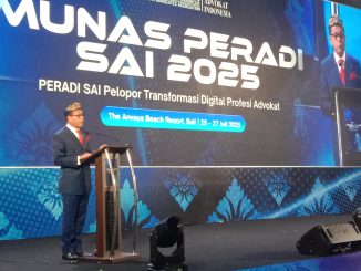Ketua Umum Dewan Pimpinan Nasional (DPN) Peradi SAI, Dr. Juniver Girsang