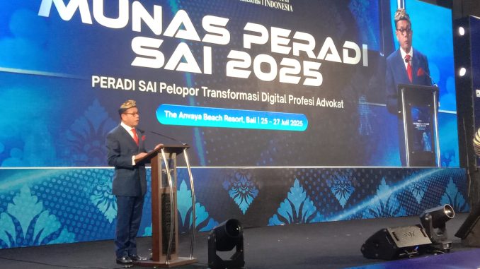 Ketua Umum Dewan Pimpinan Nasional (DPN) Peradi SAI, Dr. Juniver Girsang