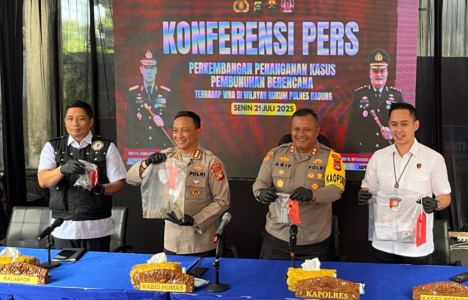 Pistol kedua dalam kasus penembakan warga Australia di Bali ditemukan Polda Bali - IST