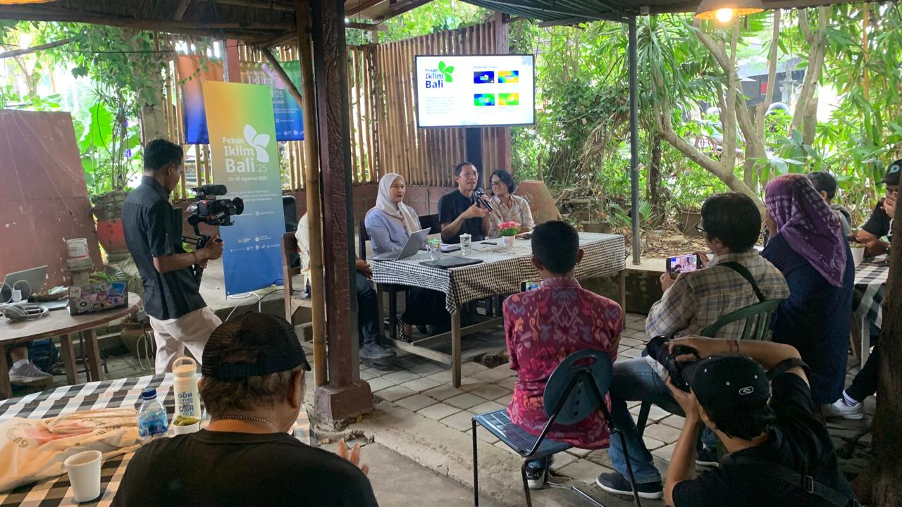 Media Gathering Bali Climate Week 2025 di Kubukopi, Denpasar, Jumat (11/7/2025) - RFH