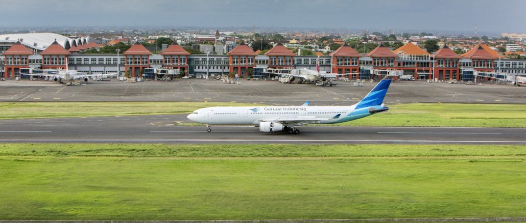Ilustrasi - Pesawat penerbangan Internasional di Bandara Bali, I Gusti Ngurah Rai - IST