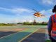 Evakuasi pendaki dengan menggunakan helikopter - IST