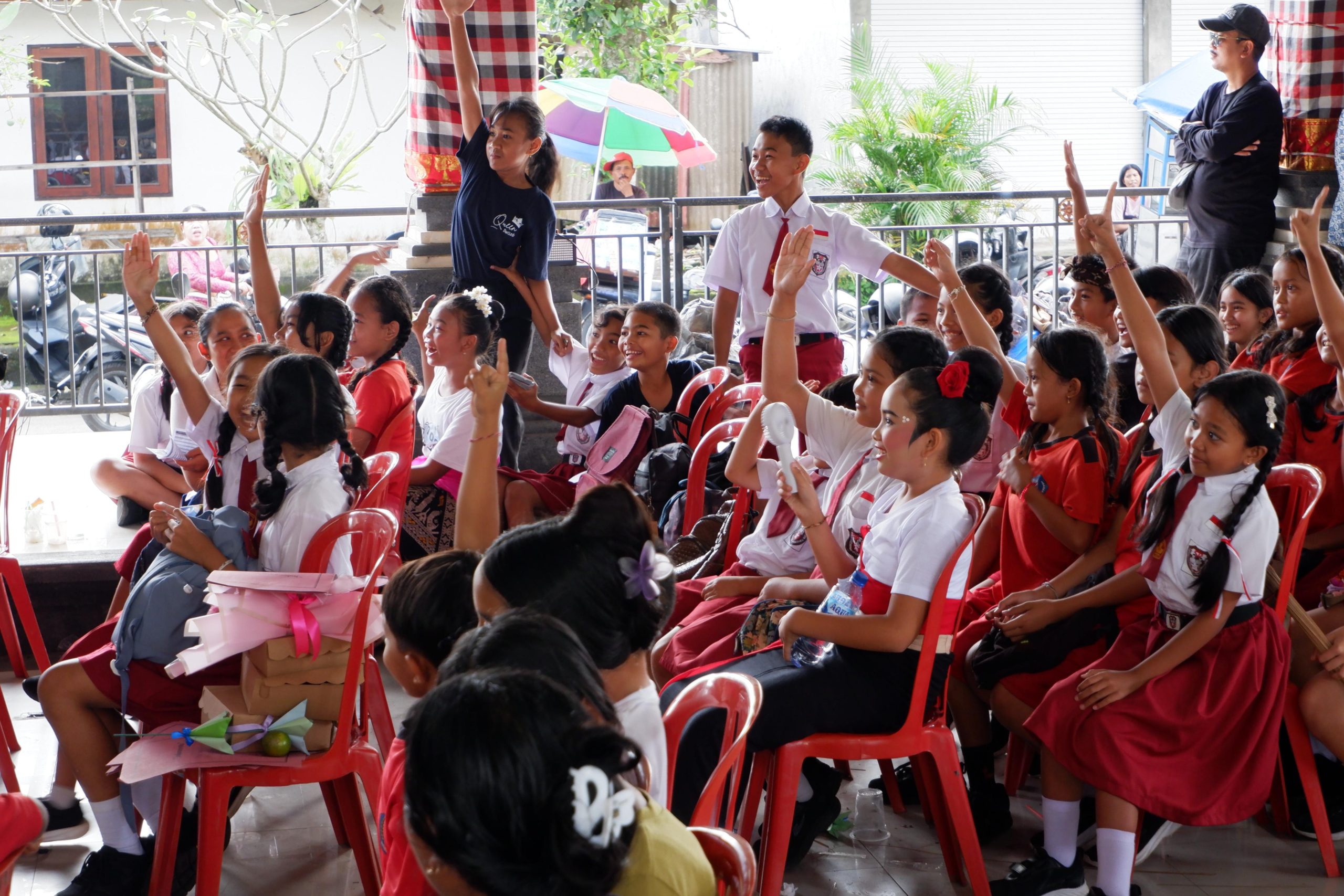 Kemeriahan  Festival Hari Anak pada Sabtu (26/7) -  dok.Tim KKN UGM 