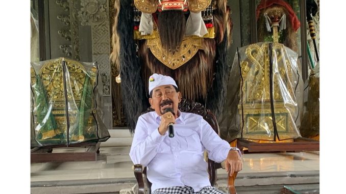 Penglingsir Puri Mengwi, Badung, AA Gde Agung yang akan menjalani Mebhiseka Ratu di Puri Taman Ayun - IST