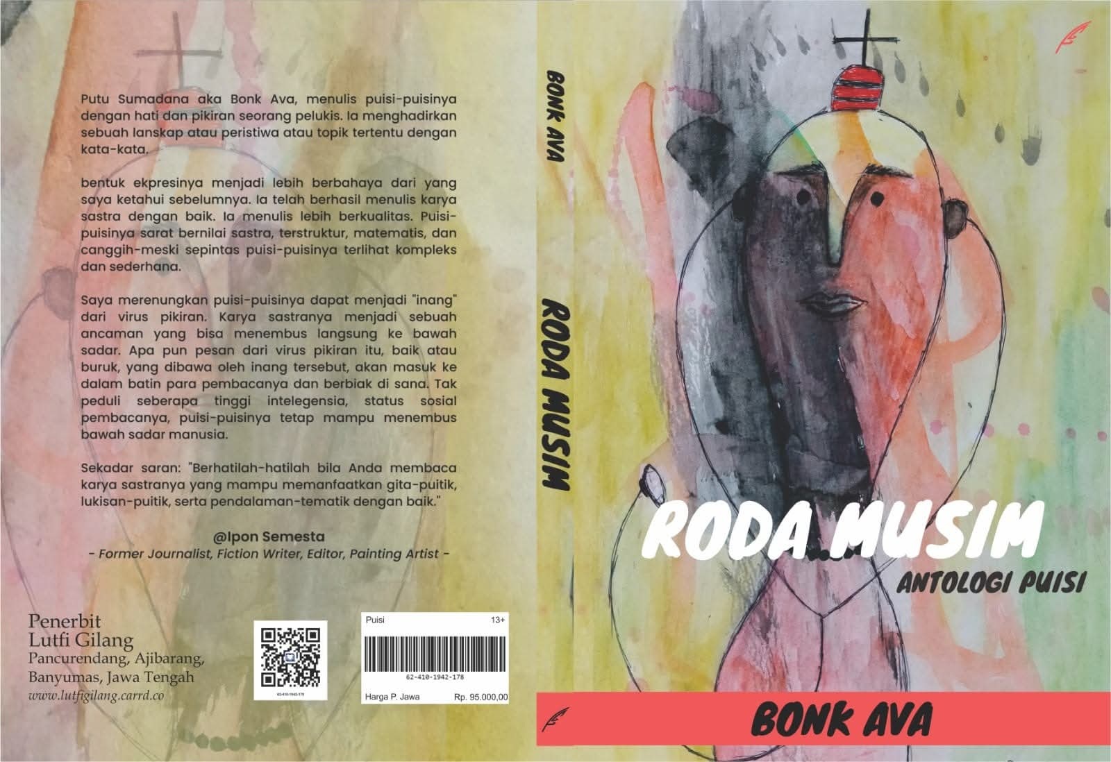 Buku puisi karya Bonk Ava - IST