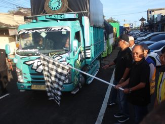 Gubernur Koster pada Sabtu 19 Juli 2025 saat membuka jalan Bajera bersama Kementerian PU - IST