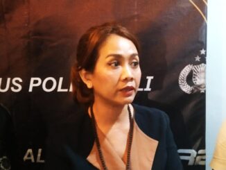 I Gusti Ayu Sasih Ira Pramita selaku Direktur PT. Mitra Bali Sukses (MBS),  perusahaan yang memiliki lisensi Mie Gacoan saat ditemui di Kantor Ditrekrimsus Polda Bali, Jumat (29/8) - IST