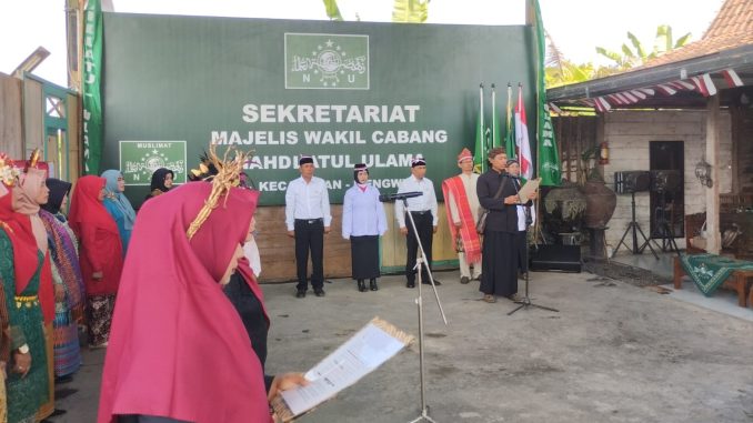 Upacara bendera NU Kecamatan Mengwi - IST