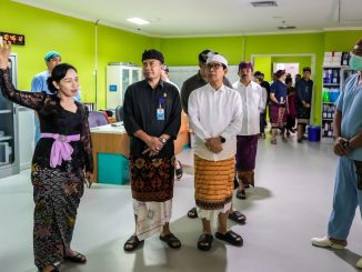 Bupati Wayan Adi Arnawa, melaksanakan kunjungan kerja sekaligus melaksanakan Rakor di Rumah Sakit Universitas Udayana (RS Unud) Jimbaran, Kuta Selatan, Kamis (21/8).- IST