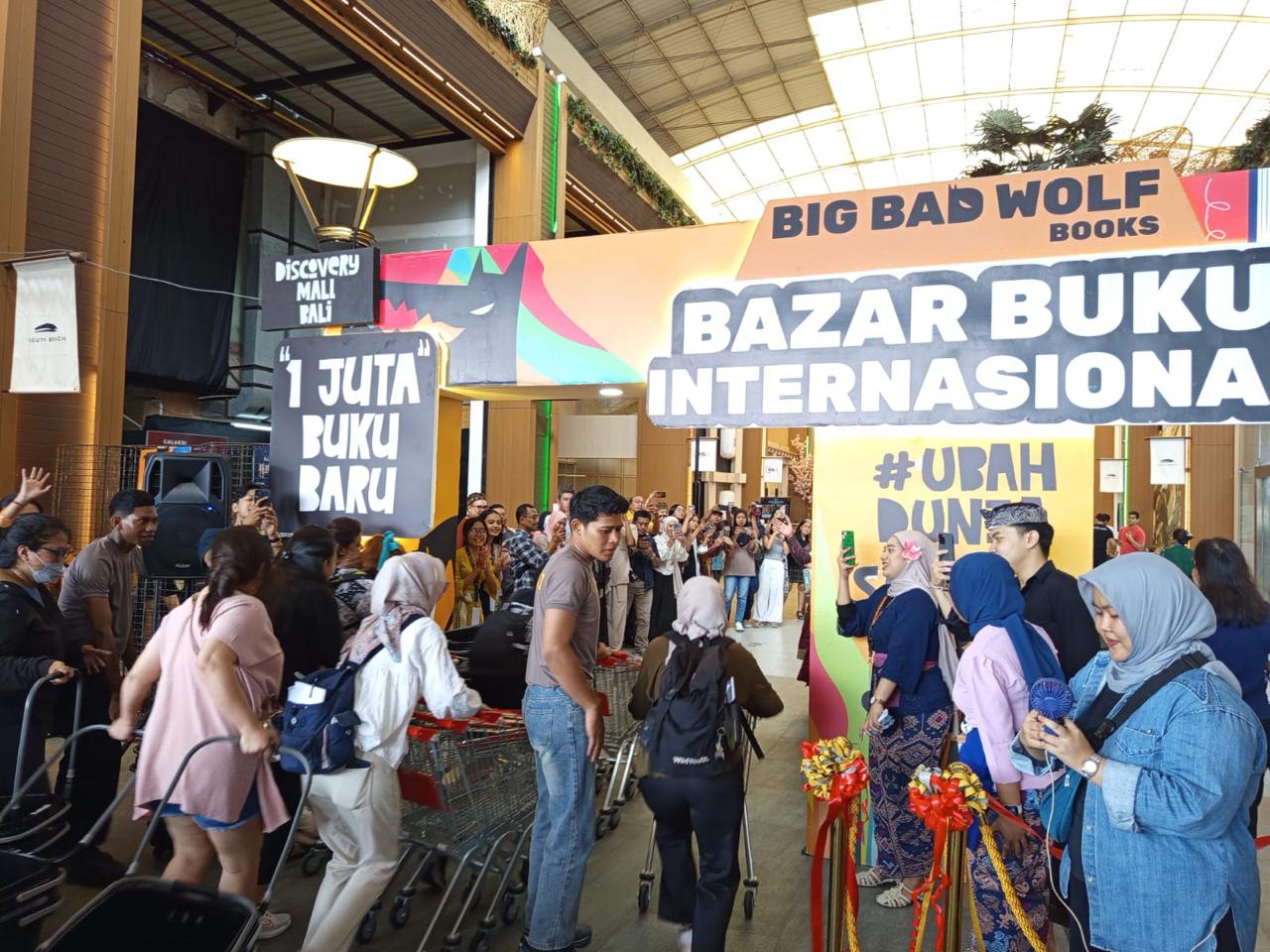 Suasana pameran buku di Kuta, Bali - IST