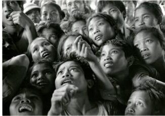 Children Looking at Photographs Taken in their Village Ten Years Earlier, Bayung Gedé, Bali, Indonesia] ArtistKen Heyman (American, 1930–2019) Date1968 Period20th century Mediumgelatin silver print (vintage) DimensionsImage Size: 6 x 9 inches Credit LineGift of Dr. and Mrs. Stephen Nicholas Object number2015.085 Curatorial DepartmentModern & Contemporary Art _Place of OriginUnited States
