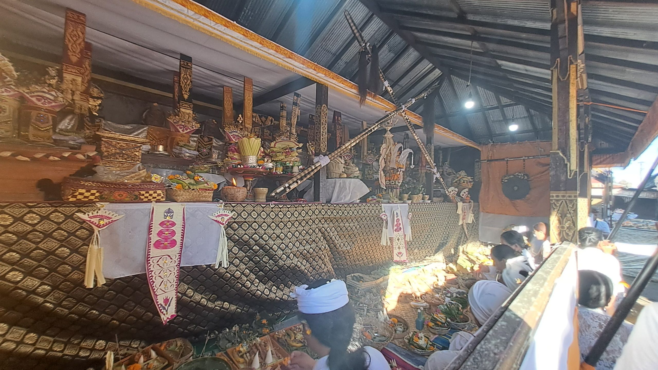 Suasana saat upacara Ngusaba Dimel - IST