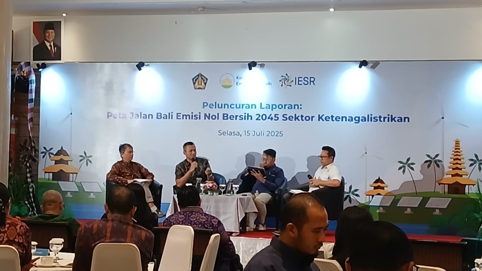 Peluncuran peta jalan Bali nol emisi di Bali - IST