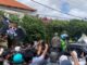 Aksi mahasiswa dan driver Ojol di Mapolda Bali - IST