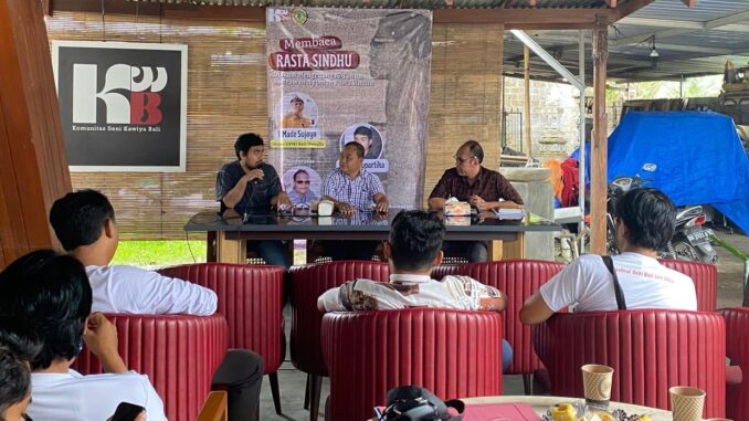 kawiya Diskusi mengenang Rasta Shindu, sastrawan Bali - IST