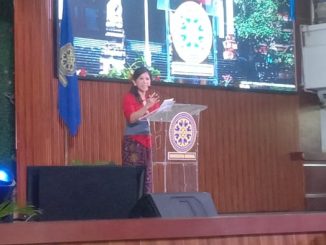 Menteri Komunikasi dan Digital Meutya Hafid saat menjadi pembicara kuliah umum di Kampus Universitas Udayana, di Jimbaran, Kabupaten Badung, Bali, Kamis (28/8) - IST