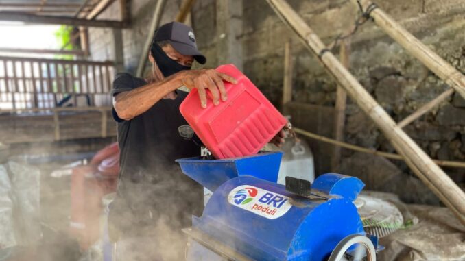 Kegiatan pengelolaan sampah di desa Baktiseraga, Buleleng, Bali - IST