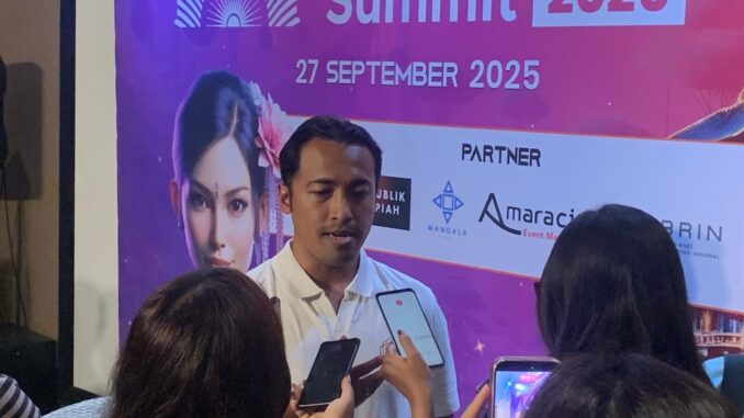 Sekretaris Jenderal Indonesia Blockchain Society sekaligus ketua penyelenggara Bali Blockchain Summit (BBS) 2025 I Gede Rahman Desyanta - RFH