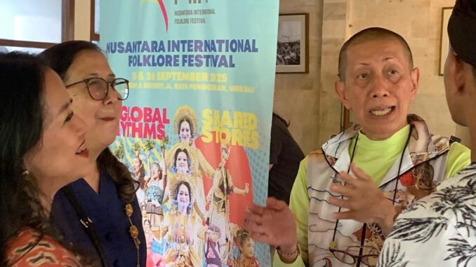 Maestro Didik Nini Towok yang juga akan tampil dalam festival - RFH