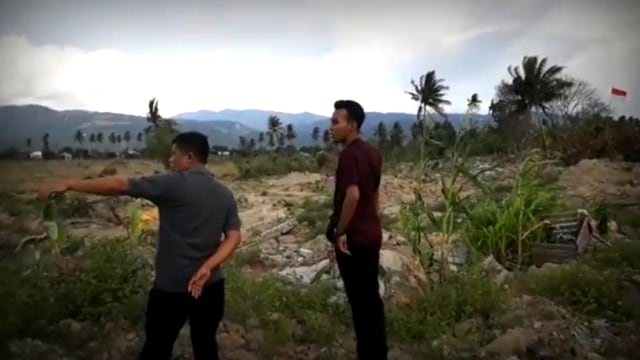 Warga Palu mengenang bencana likuifikasi pada September 2018- IST