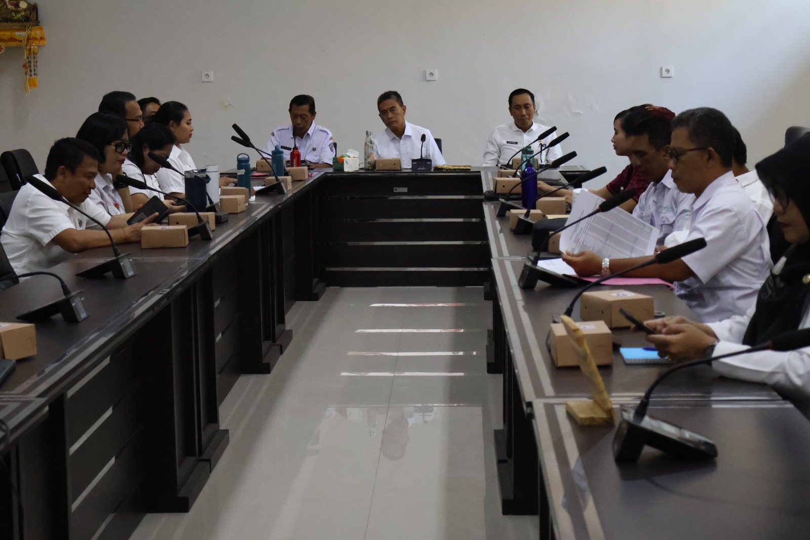 Rapat Koordinasi (Rakor) Tim Percepatan Penurunan Stunting (TPPS) Provinsi Bali bersama TPPS Kabupaten Buleleng di Ruang Rapat Bappeda Buleleng, Rabu, (24/9) - IST
