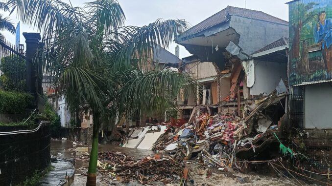 banjir di denpasar Banjir di Denpasar - IST
