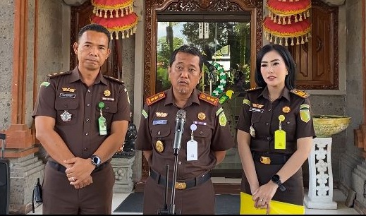 Jumpa pers Kejari Tabanan terkait jual beli bayi - IST