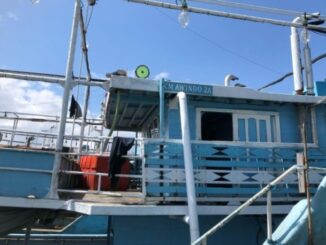 Kapal Penampungan ABK - Foto: Dok tim Advokasi