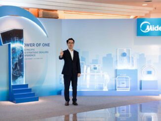 Mr. Zeal Jiang, President of Midea Asia Pacific pada event Midea's first regional dealer conference in Asia-Pacific Region - IST