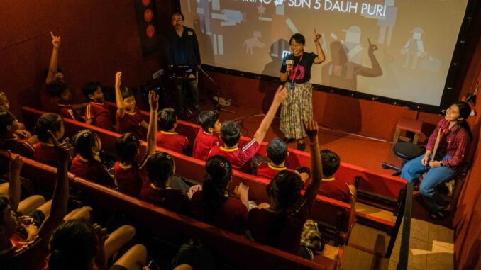 Pelatihan film untuk siswa SD di Denpasar - Dok MFW 11