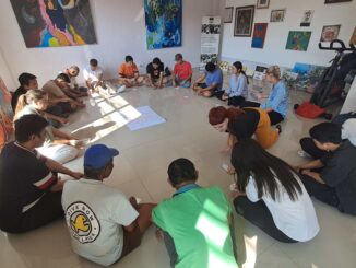 Kegiatan di rumah berdaya Denpasar - IST