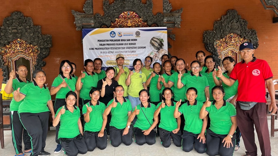 Kelompok pengolah dan pemasar (Poklahsar) Boga Sari Werdi di Desa Kesiut, Kerambitan, Tabanan - IST
