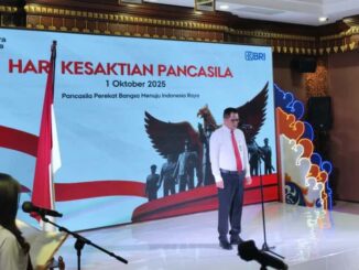 Peringatan Hari Kesaktian Pancasila yang berlangsung secara khidmat di Aula Kantor BRI Region 17/Denpasar, Rabu (1/10) - IST