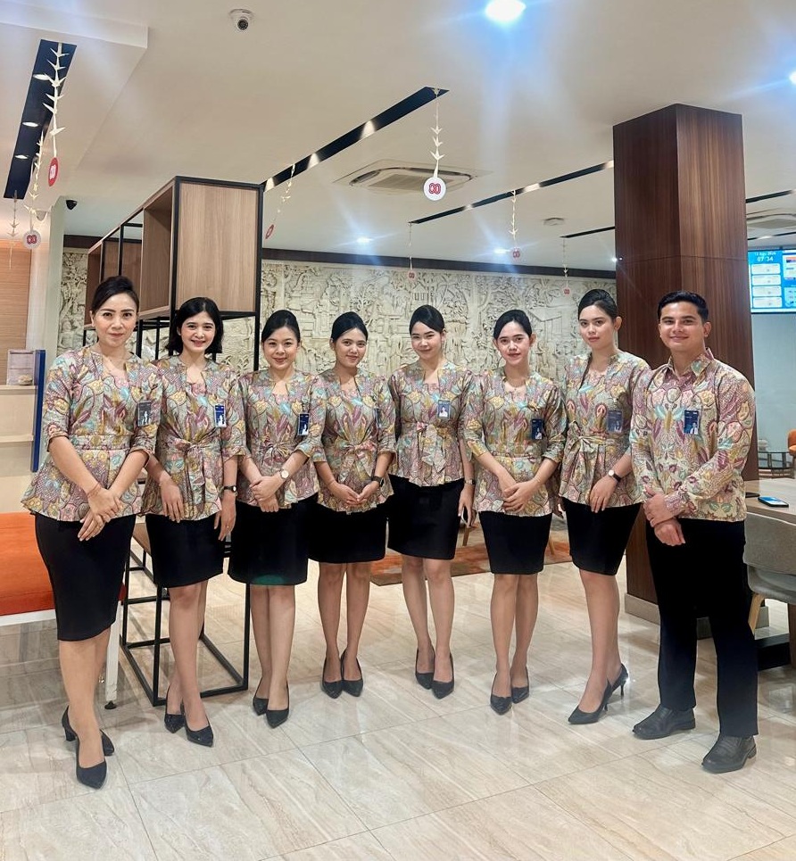 Insan BRILiaN BRI Region 17/Denpasar kompak Kenakan Batik - IST